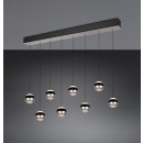 Trio SELECT  344410807  LED závěsné stropní svítidlo ORBIT  | 8x8W integrovaný LED zdroj | 8x960lm | 2300+3000+4000K