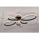 Trio T645619132 LED přisazené stropní svítidlo FLY | 32W integrovaný LED zdroj | 3900lm | 3000K