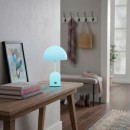 Italux TB-75839-BLU LED stolní lampička Cantia | 2W integrovaný LED zdroj | 3000/6500K | s vypínačem | modrá