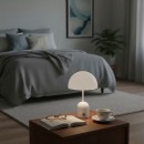 Italux TB-75839-GR LED stolní lampička Cantia | 2W integrovaný LED zdroj | 3000/6500K | s vypínačem | šedá