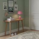 Italux TB-75839-ROSE LED stolní lampička Cantia | 2W integrovaný LED zdroj | 3000/6500K | s vypínačem | růžová