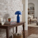 Italux TB-83647-BLU LED stolní lampička Dorbia | 2W integrovaný LED zdroj | 45lm | 3000/6500K | s vypínačem | modrá