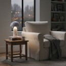 Italux TB-83647-GR LED stolní lampička Dorbia | 2W integrovaný LED zdroj | 45lm | 3000/6500K | s vypínačem | šedá