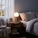 Italux TB-92039-CH LED stolní lampička Cave | 4.8W integrovaný LED zdroj | 495lm | 3000K | s vypínačem | chrom | opálová