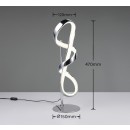 Trio Reality TR57281106 LED stolní lampička PADUA  | 11W integrovaný LED zdroj | 1140lm | 4000K