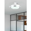 Trio Reality TR67382187 LED ventilátor s osvětlením LINDBERG  | 35W integrovaný LED zdroj | 4050lm