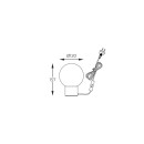 Zuma Line T0454-01A-F7FZ stolní lampička ARCTURUS | 4W G9