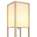 Globo 58611 stojací lampa TABITHA E27 | s vypínačem | béžová