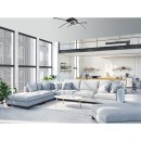 Globo 67129-24 LED koupelnové přisazené stropní svítidlo Tansy I 1x24W | 1850lm | 3000-4000-6000K | IP44 - krokové stmívání, černá