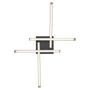 Globo 67129-24 LED koupelnové přisazené stropní svítidlo Tansy I 1x24W | 1850lm | 3000-4000-6000K | IP44 - krokové stmívání, černá
