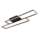 Globo 67363-30 LED přisazené stropní svítidlo TATJANA  | 30W integrovaný LED zdroj | 1700lm | 3000K | černá