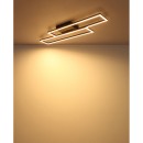 Globo 67363-30 LED přisazené stropní svítidlo TATJANA  | 30W integrovaný LED zdroj | 1700lm | 3000K | černá