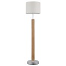 Globo 41730246 stojací lampa TAUGUS E27 | 1500lm | s vypínačem | hnědá