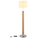 Globo 41730246 stojací lampa TAUGUS E27 | 1500lm | s vypínačem | hnědá