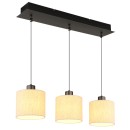Globo 31540308 LED závěsné stropní svítidlo THEA | 24W integrovaný LED zdroj | 1150lm | 3000K | černá