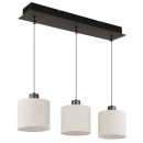 Globo 31540308 LED závěsné stropní svítidlo THEA | 24W integrovaný LED zdroj | 1150lm | 3000K | černá