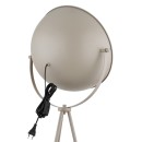 Globo 45150122 stojací lampa TIMO  E27 | s vypínačem | béžová