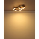 Globo TISHA 67353D2 LED přisazené stropní svítidlo | 18W LED | 850lm | 3000K