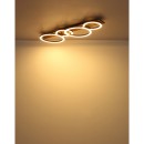 Globo TISHA 67353D4 LED přisazené stropní svítidlo | 30W LED | 1500lm | 3000K