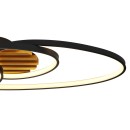 Globo 67362-42 LED přisazené stropní svítidlo TISHA | 40W integrovaný LED zdroj | 1700lm | 3000K | černá