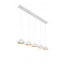 LED stolní lampička Lucide Tisk 2x5W LED - moderní luxus