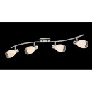 Globo 541010-4 přisazené stropní či nástěnné bodové svítidlo 4x40W | E14 - opál, satinované sklo