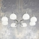 Ideal Lux 068459 závěsné stropní svítidlo Tokyo 5x40W|E14 - chrom