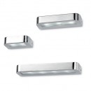 LED nástěnné svítidlo Ideal lux Tribe AP4 4x3W - kartáčovaný hliník/chrom