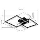 Globo GLB672842 LED přisazené stropní svítidlo TYLER  | 20W integrovaný LED zdroj | 800lm | 3000K