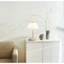 Globo 21953SA LED stolní lampička ULDIN  | 7W integrovaný LED zdroj | 255lm | 3000K | s vypínačem | béžová