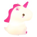 Globo 2873 LED stolní lampička UNICORN | 2W integrovaný LED zdroj | 20lm | rgb - barevné | s vypínačem | bílá
