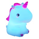 Globo 2873 LED stolní lampička UNICORN | 2W integrovaný LED zdroj | 20lm | rgb - barevné | s vypínačem | bílá
