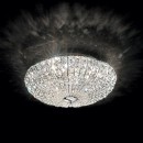 závěsné svítidlo Ideal lux Virgin SP5 5x40W G9  -luxusní křišťálová serie