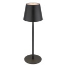 Globo 58488B LED stolní lampička VANNIE | 3W integrovaný LED zdroj | 200lm | 3000/4000/5500K | s vypínačem | černá