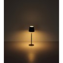 Globo 58488B LED stolní lampička VANNIE | 3W integrovaný LED zdroj | 200lm | 3000/4000/5500K | s vypínačem | černá