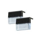 Immax 08501L LED solární venkovní nástěnné svítidlo DECK  | 1W integrovaný LED zdroj