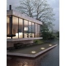 Immax 08494L LED solární nízkonapěťové venkovní svítidlo TERRACE ROUND | 1,5W integrovaný LED zdroj | 15lm | 4000K