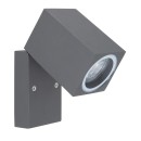 Globo 34164W venkovní nástěnné svítidlo Veronika 1x35W | GU10 | IP44 - nastavitelné, antracit