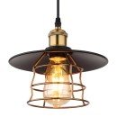 Globo 15086BH závěsné stropní svítidlo Viejo 1x60W | E27 - černá, mosaz, zlatá