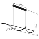 Globo GLB67207-24 LED závěsné stropní svítidlo VIOLINO  | 24W integrovaný LED zdroj | 1000lm | 3000K