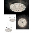 Ideal Lux 016122 přisazené stropní svítidlo Virgin 6x40W|G9 - křišťál
