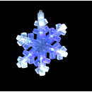 VLOČKY LED  BÍLO MODRÁ