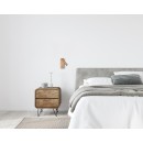 Italux WL-21017-GD LED bodové nástěnné svítidlo Cali | 2.5W integrovaný LED zdroj | 3000K | s vypínačem | zlatá