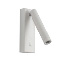 Italux WL-21017-WH LED bodové nástěnné svítidlo Cali | 2.5W integrovaný LED zdroj | 3000K | s vypínačem | bílá