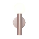 Italux WL-33574-1-CF nástěnné svítidlo Filano | 5W G9 | hnědá | opálová