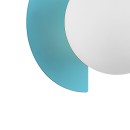 Italux WL-37482-BLU nástěnné svítidlo Nauti G9