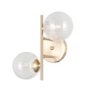 Italux WL-40717-2-HBR nástěnné svítidlo Toledo G9