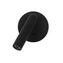 Italux WL-64834-1-BK LED bodové nástěnné svítidlo Carda | 3W LED | 164lm | 3000K