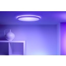 Philips WiZ 8720169072619 LED přisazené stropní svítidlo Wiz SuperSlim | 22W integrovaný LED zdroj | 2600 lm | 2700-6500K