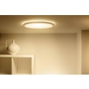 Philips WiZ 8720169072619 LED přisazené stropní svítidlo Wiz SuperSlim | 22W integrovaný LED zdroj | 2600 lm | 2700-6500K